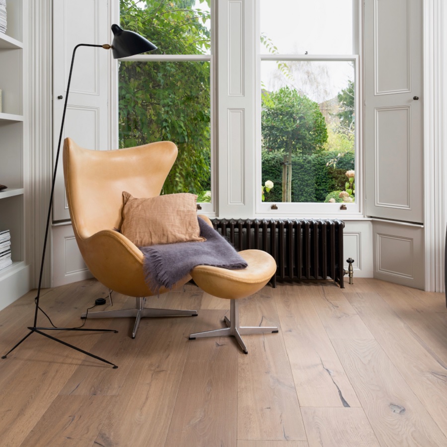 Oak flooring